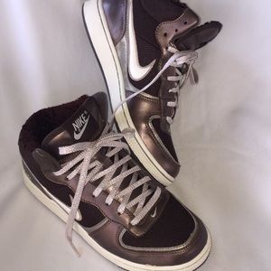 Nike Air Force Fur Lined Sneakers women’s size 7.5